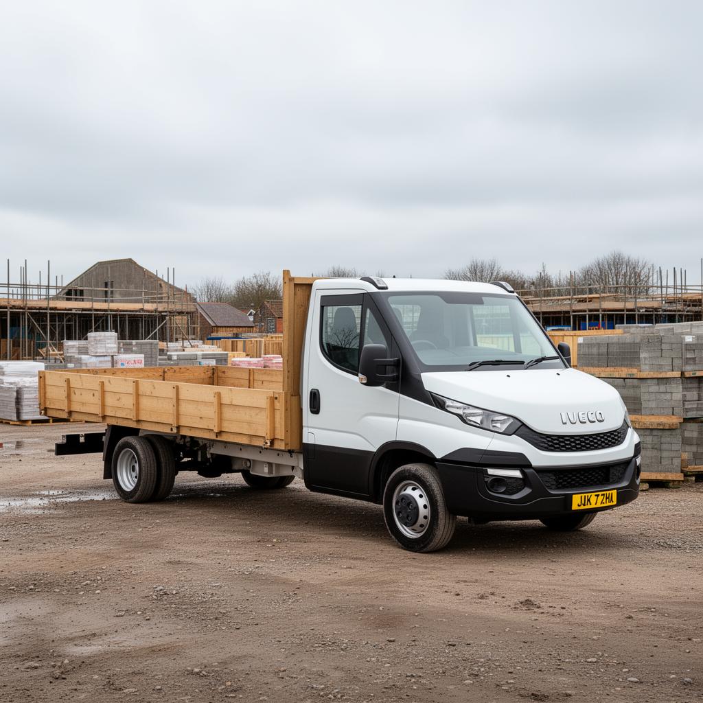 Dropside van