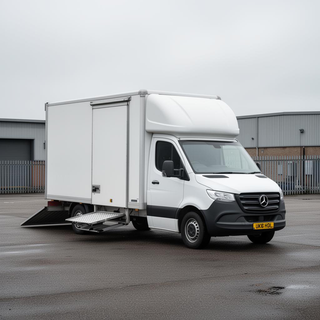 Luton Box van